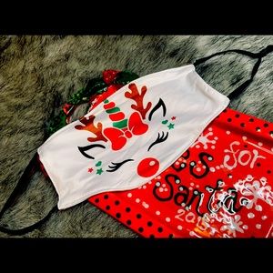 BOGO *HP* Christmas Reindeer Face Mask Kit